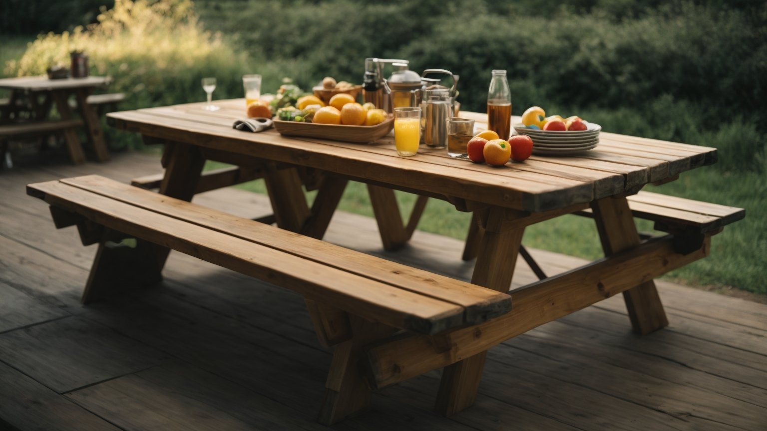 How to Build a Wooden Picnic Table: A Beginner's Guide