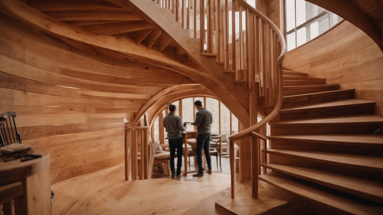 How to Build a Wooden Spiral Staircase: Step-by-Step Guide with Pictures