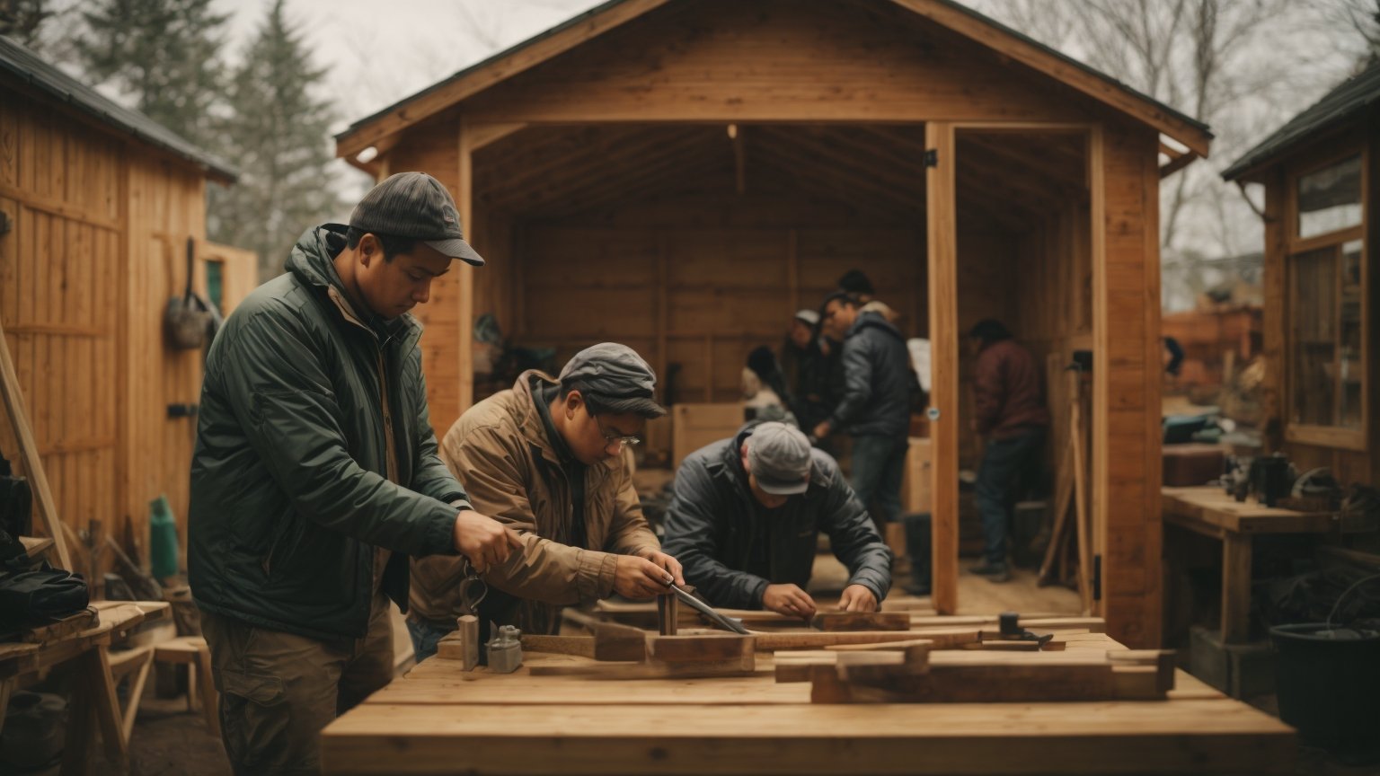 How to Build a Wooden Shed: A Beginner's Guide