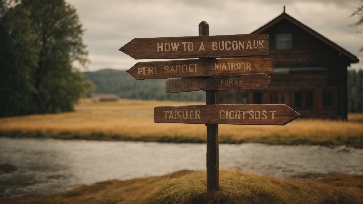 How to Make a Wooden Signpost: A Step-by-Step Guide