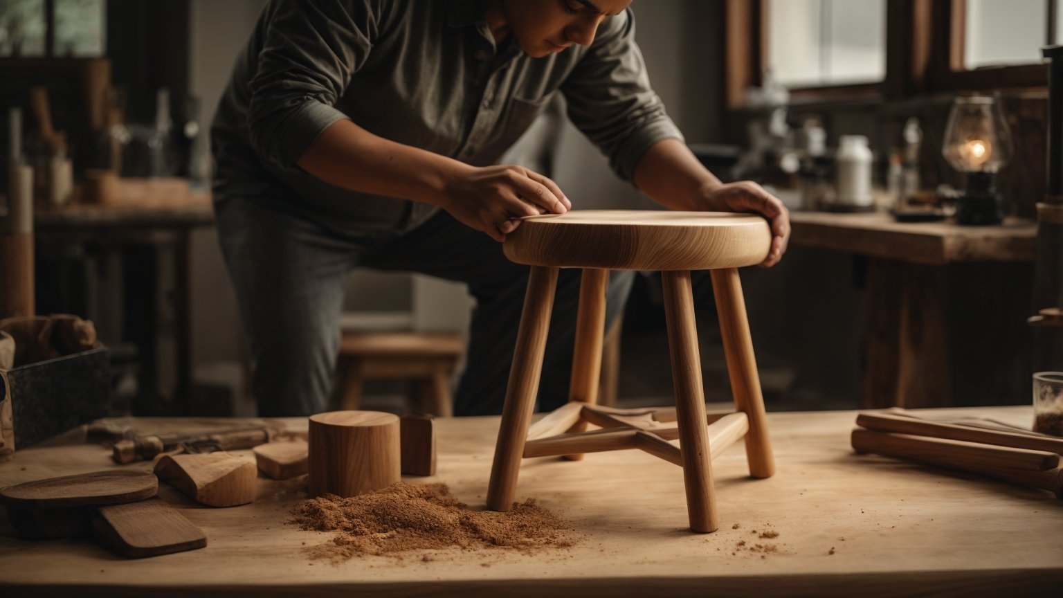 How to Make a Wooden Stool: A Beginner's Guide