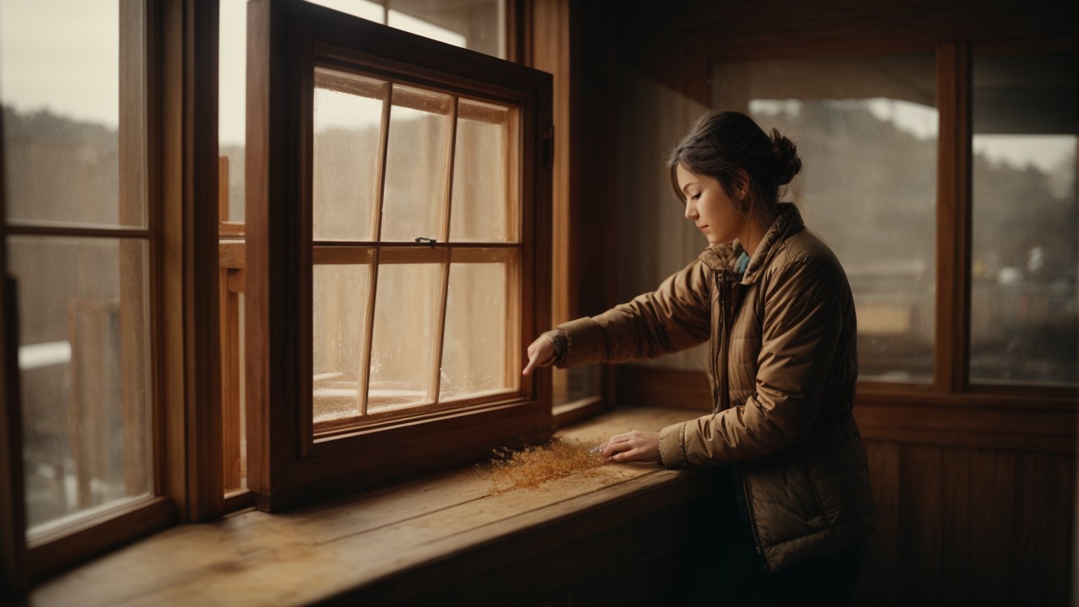 How to Open a Stuck Wooden Window Easily