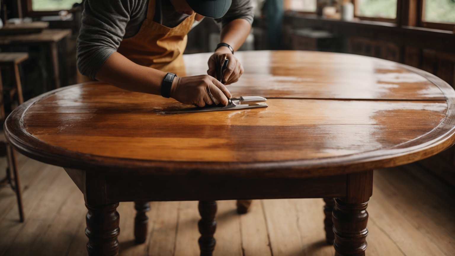 How to Refinish a Wooden Table: A Beginner's Guide
