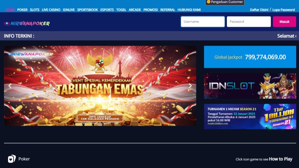 Cara Mudah Bermain CEME di NIRWANAPOKER