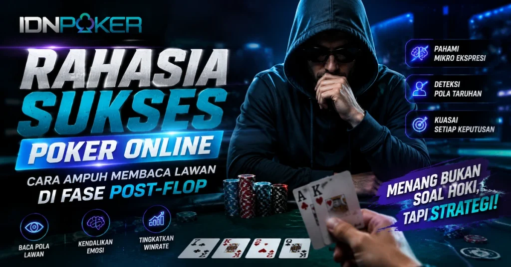 Rahasia Sukses Poker Online: Cara Ampuh Membaca Lawan di Fase Post-Flop