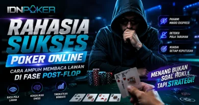 Rahasia Sukses Poker Online: Cara Ampuh Membaca Lawan di Fase Post-Flop