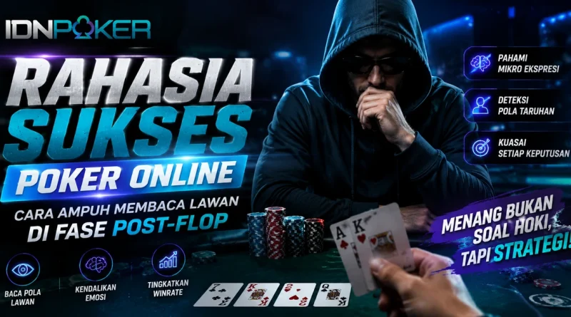 Rahasia Sukses Poker Online: Cara Ampuh Membaca Lawan di Fase Post-Flop